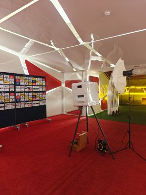 Photobooth op nieuwjaarsdrink van Huisartsenkring Oost Antwerpen